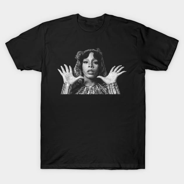 Black STYLE Donna Summer Song bad T-Shirt by olerajatepe